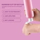 thumbnail image 3 of Botella con tapa abatible de plástico PET con hombro redondo de 5 uds 100ml, 3 of 5