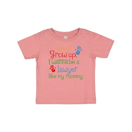 

Inktastic Lawyer like Mommy Gift Baby Boy or Baby Girl T-Shirt