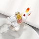 thumbnail image 4 of Animal Brooch Cute Personality Oil Drip Rabbit Corsage Costume Accessory, 4 of 5