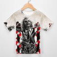 thumbnail image 3 of Beetlejuice Kid Shirts Unisex Casual Tops 3D Print Graphic Tees Short Sleeve T Shirts for Boys Girls 140CM, 3 of 8