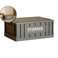 thumbnail image 1 of Dvruxg Storage Bins with Lids, Totes for Storage Stackable Collapsible Storage Bins for Garage, Camping, Outdoor, and Organization with Wheels and Totes, 1 of 5
