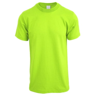 Men's Solid Short Sleeve Crew Neck T-Shirts S-5XL Big and Tall