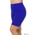 thumbnail image 3 of Zenana Women & Plus Workout Yoga Running Compression Exercise Biker Shorts with Side Pockets, 3 of 4