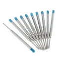 thumbnail image 4 of 10 Pieces Standard 3.8 "Medium Blue Ballpoint Pen Refill for Parker Style Ink, 4 of 6