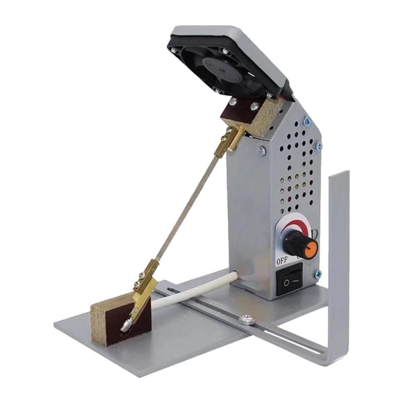 Máquina de corte térmico manual en caliente, cortadora de cinta de encaje, cortadora de tela eléctrica profesional con temperatura ajustable