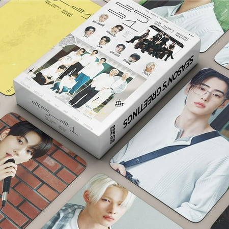 ZB1 2026 Season's Greetings Lomo Card Set - 55PCS Kpop Collectible Cards for ZEROSE Fans