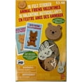 thumbnail image 1 of Mello Smello 16CT Felt Sticker Animal Friend Valentines Kiddie Cards, 1 of 2