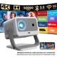thumbnail image 4 of Mini Proyector AOC Portátil 4K 12000 Lúmenes Enfoque Eléctrico WiFi Bluetooth para Cine en Casa, 4 of 8