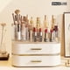 thumbnail image 2 of Organizador de maquillaje SpaceLuxe con cajones y cepillo giratorio de 360°, 2 of 8