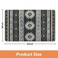 thumbnail image 4 of Superior 20x32 inch Boho Rug Runner - Ideal for Bathroom, Bedroom, Hallway, Kitchen - Soft, Absorbent, Large Modern Geometric Carpet Brings Luxury and Western Farmhouse Charm to Any Room, 4 of 5