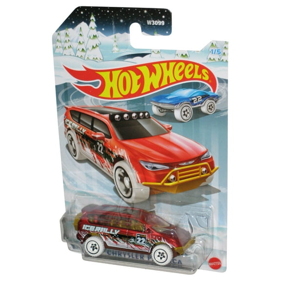 Hot Wheels Chrysler Pacifica (2021) Mattel Red Toy Car 1/5