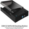 Sabrent USB 3.0 to SATA Hard Drive Docking Station, Supports 2.5in/3