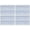 Blue Striped Geometric, variant on Boho Black and White Geometric Ethnic Pattern Summer Placemats Table Placemats Set Of 4-Linen Kitchen Washable Placemats Table Mats 11.8"x17.7" Non-Slip Heat Resistant