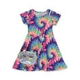 thumbnail image 5 of Delia's Girl Girls' Dress With Handbag - purple/multi, 14 - 16 (Big Girls), 5 of 5