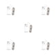 thumbnail image 3 of Naiovety lámpara de cadena luces LED encantadoras adorno de vacaciones al aire libre accesorios de diseño de ambiente iluminación decorativa blanco Blanco Puro/5 Metros 5piezas Naiovety CBP253893, 3 of 6