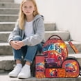 thumbnail image 2 of Jeiento Cartoon Backpack Set 5 Pcs Truck 17 Inch Waterproof Backpack with Lunch Bag Pencil Pouch for 9-12 Years Old Middle School Cute Kids School Bags, 2 of 7