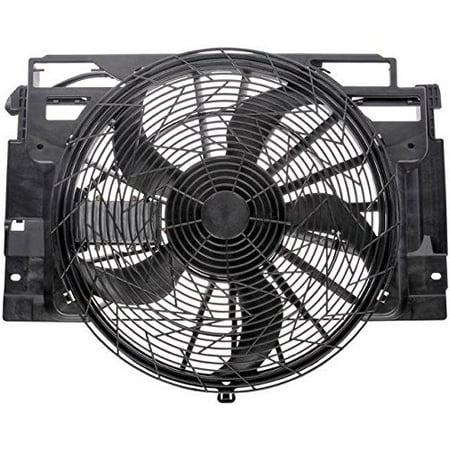 A-C Condenser Fan Assembly - Pacific Best Inc For/Fit BM3020102 00-06 BMW