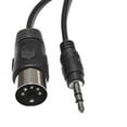thumbnail image 4 of AOOOWER 5 Pin Din Male to 3.5mm TRS Cable Stereo Adapter Cord Stable Output 50CM, 4 of 7