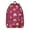 Mushroom and Dotted, variant on Mushroom and Frog Green Pattern Backpack for School, Cute School Bag with Adjustable Shoulder Straps and Padded Back, 15.7"x11.8"x5.5"