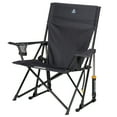 thumbnail image 4 of GCI Outdoor Comfort Pro Rocker Foldable Rocking Camp Chair with Solid Backrest, Dark Charcoal, 4 of 10