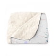 thumbnail image 2 of Happy Father's Day Best Samoyed Cool Dad Ever Cozy Sherpa Blanket Siberian Sammy Dog Lover Warm Soft Throw Blanket - 12007, 2 of 5