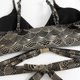 thumbnail image 4 of Womens Sexy Push up Bikinis Sets Adjustable Straps Swimsuits High Cut Pleated Swimwear High Waist Bikinis Bathing Suits XL, 4 of 4