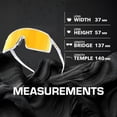 thumbnail image 5 of Oakley OO9406 Sutro Shield Shaped Non-Polarized Sunglasses for Men - Includes Official Eyewear Kit - Pacific Glass Frame with Prizm 24K Lens, 5 of 7