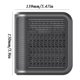 thumbnail image 3 of Mini calefactor de pared ZJT250120168 | Calefactor eléctrico de bajo consumo de 800 W con temporizador y protección contra sobrecalentamiento y control remoto | Calefactor compacto para baños y h, 3 of 5