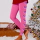 thumbnail image 1 of MKLEKYY Leggings deportivos con estampado para mujer, leggings de yoga con realce (estilo 4), 1 of 4
