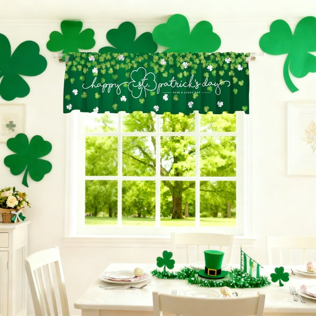 Rewenti Colorful Printed Curtains Blackouts Curtains For The Kitchen Suitable For Bedroom And Kitchen Window Decorations