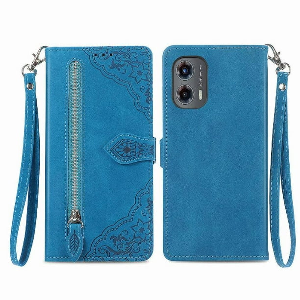Funda billetera anti-golpes para GANGXUN Motorola Moto G Stylus 5G Plus , ideal para día a día y trabajo