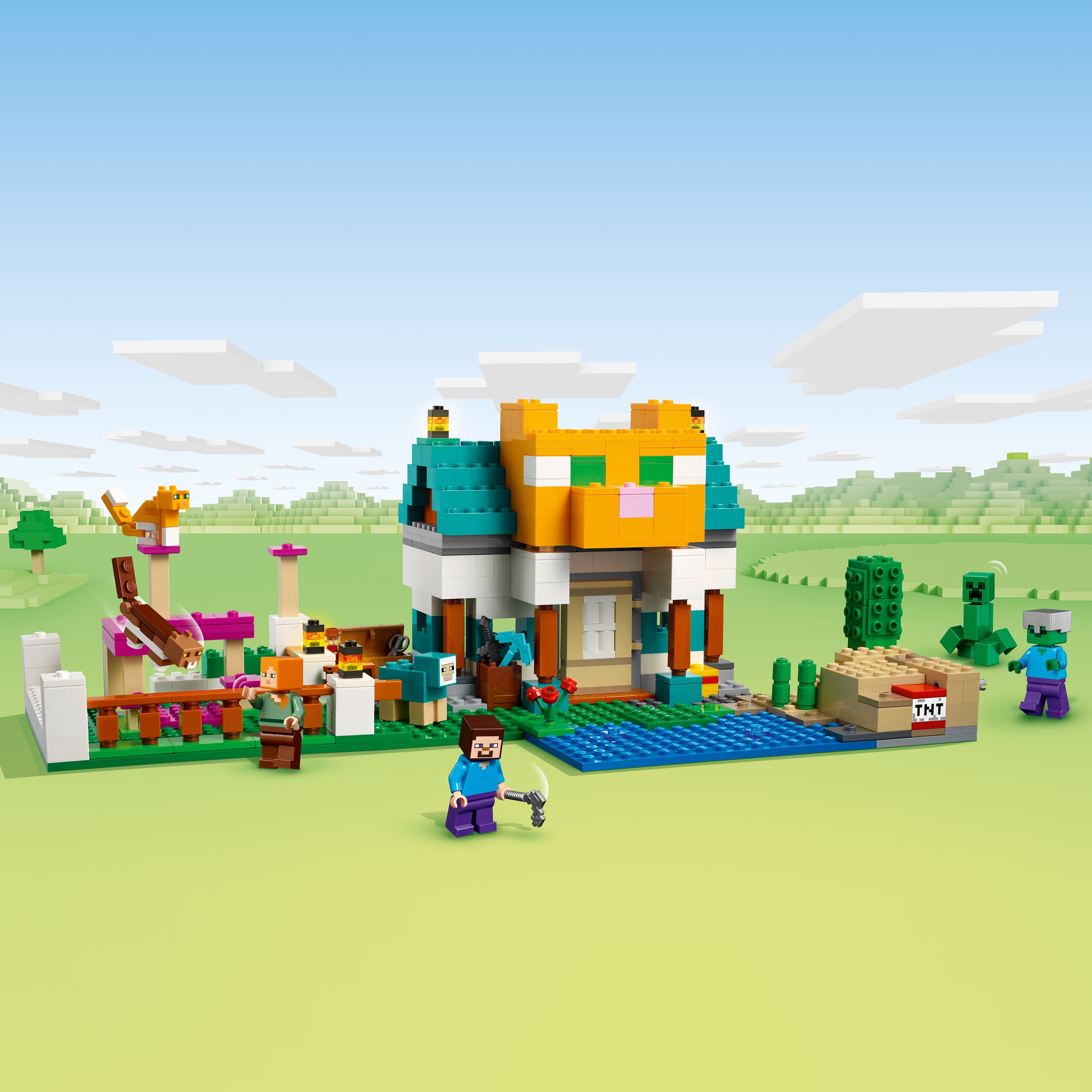 LEGO Minecraft The Crafting Box 4.0 21249 Building Toy Set, Custom-Build  Playset Featuring Classic Bricks, Figures and Game Accessories, Model  Guides Spark Creativity for 8 Year Old Kids 