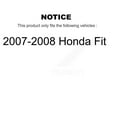 thumbnail image 2 of Transit Auto Front Rear Coated Disc Brake Rotors Ceramic Pads and Drum Kit for Car 2007-2008 Honda Fit KGC-101978, 2 of 27