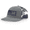 Akita, variant on Heritage Pride American Flag Dog Breeds Trucker Hat - Embroidered Patriotic Mesh Snapback Cap-Heather Grey/American Flag, Pointer