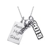 Personalized Women's Class Fashion Pendant, 18 available in Valadium, Sterling Silver