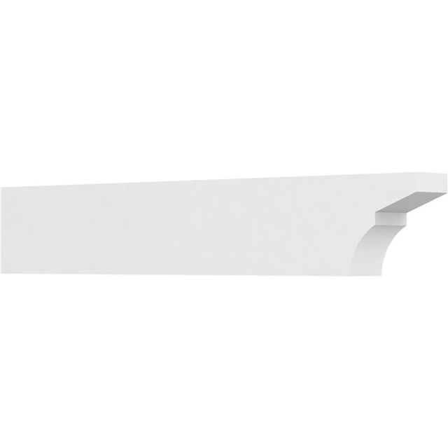 Ekena Millwork RFTP03X06X36MON 6 x 3 x 36 Po Standard Monterey Architecture Grade Queue de Chevron PVC