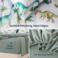 thumbnail image 6 of Sleep Zone Full/Queen Kids Bedding Comforter Set, 7 Piece Boy Cool Durable Children Bed in a Bag, Dinosaur World, 6 of 8