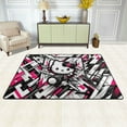 thumbnail image 3 of Hello Kitty Area Rugs, Large Carpet, Washable Rug Mat, Flannel Non-Slip Rugs For Bedroom Living Dining Dorm Room Entryway, Home Decor 36"X24", 3 of 7
