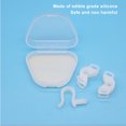 thumbnail image 3 of Intraoral Support Mouth Opener, Oral Bite Retractor Tools Reusable 2 Set White  for Hospitals, 3 of 8