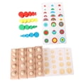 thumbnail image 2 of Juguetes Montessori de , Cilindro de Enchufe de Color, Clasificación, Juegos de de , Tablero de Rompecabezas, Juguete iños con CUTICAT juguetes de madera montessori, 2 of 8