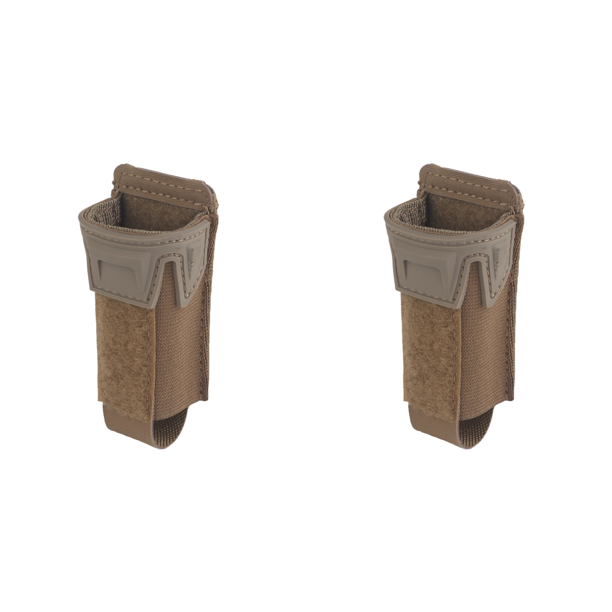 Airsoft Mag Pouch 9 mm K Tipo de una sola revista Molle Belts Gear Khaki