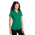 thumbnail image 4 of Port Authority Ladies Crossover Raglan Polo-S (Jewel Green), 4 of 6