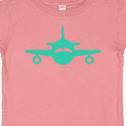 thumbnail image 4 of Inktastic Cute Teal Airplane Boys or Girls Baby T-Shirt, 4 of 5