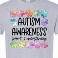 thumbnail image 4 of Inktastic Autism Awareness Support and Understanding Puzzle Pieces T-Shirt, 4 of 5