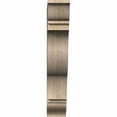 thumbnail image 2 of Ekena Millwork 5 1/2"W x 28"D x 32"H Funston Traditional Smooth Bracket, Douglas Fir, 2 of 13