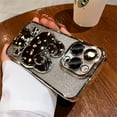 thumbnail image 4 of Folding Rabbit Mirror Bracket Case For Xiaomi Redmi Note 11 12 Pro Plus Turbo 12S 11S 10S 9S 10 9 Mi POCO X5 X3 NFC M4 Pro Cover, 4 of 7