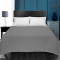 thumbnail image 4 of ROYALE LINENS Cotton Waffle Blanket - Breathable and Soft, Lightweight and Cozy Waffle Weave Bed Blanket for All Season (Twin, Monument), 4 of 5