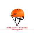 thumbnail image 4 of Wosthever Casco de escalada de alta resistencia al impacto, resistente al desgaste, sombreros de deriva ligeros, ampliamente utilizados para Escalada naranja, 4 of 6