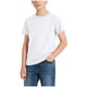 thumbnail image 2 of Blusas y camisas de manga corta con cuello redondo, color liso, para niños, camisetas de manga corta con cuello redondo, tallas medianas y grandes, top informal y cómodo, top de poliéster para niña, 2 of 7