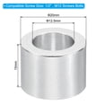 thumbnail image 2 of M12 Aluminum Spacers, 10 Pcs Metal Spacer Aluminum 12.5mm ID x 20mm OD x 15mm L Aluminum Spacer Screw Standoff Round, 2 of 5